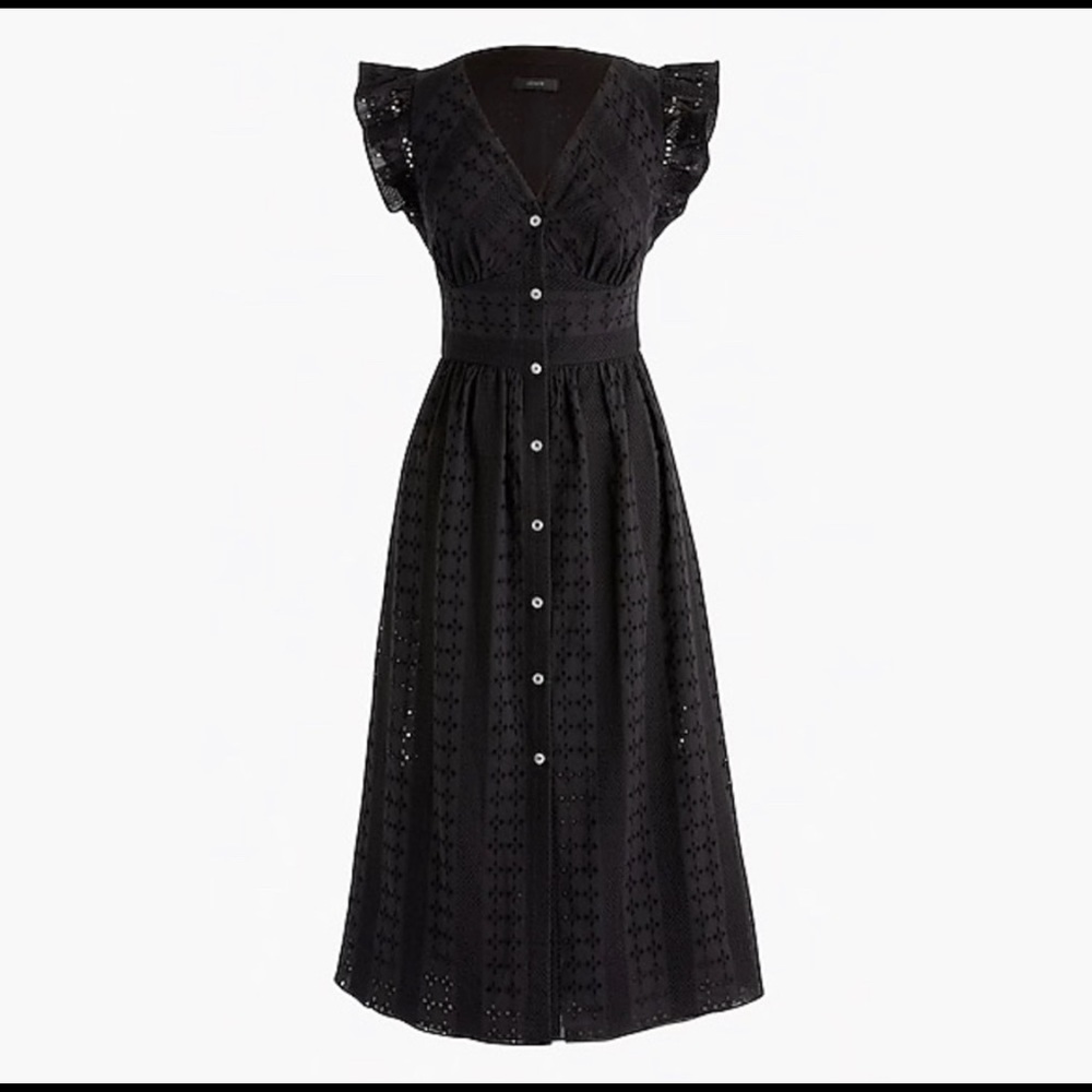 NWT Eyelet Midi Dress